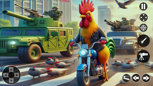 Evil Chicken Gun Shooting Game Screen 3