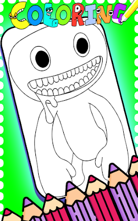 Game screenshot banban Garten 2 coloring game hack