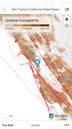Temblor Screen 3