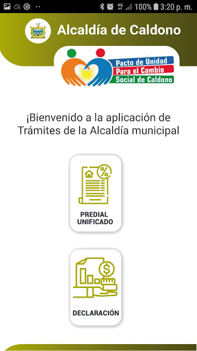 Trami App Caldono Screen 2
