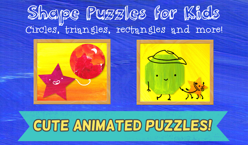 Screenshot of Shape Games for Kids: Puzzles