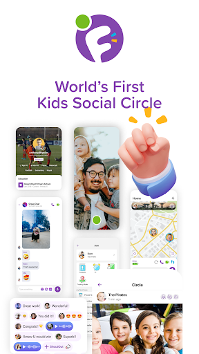 Android application myFirst Circle screenshort