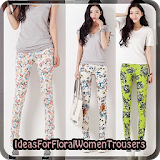 Floral Women Trousers icon