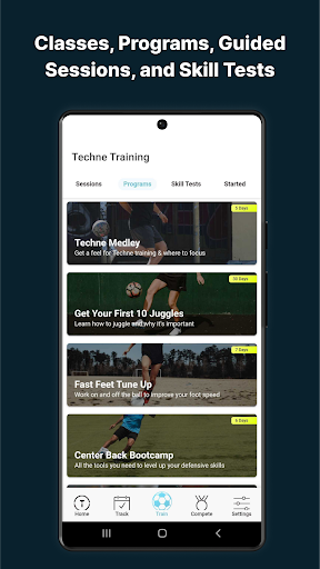 Screenshot of Techne Futbol