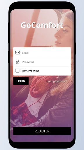 Android application GoComfort screenshort