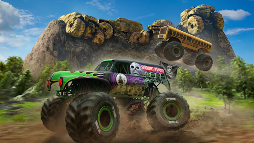 Android application Off Road Monster Truck Games screenshort