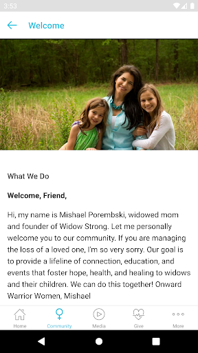 WidowStrong Screen 2