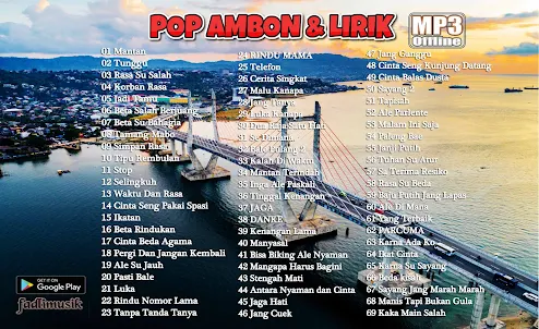 POP AMBON + LIRIK Mp3 OFFLINE
