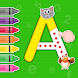 Kids Alphabets Numbers Tracing