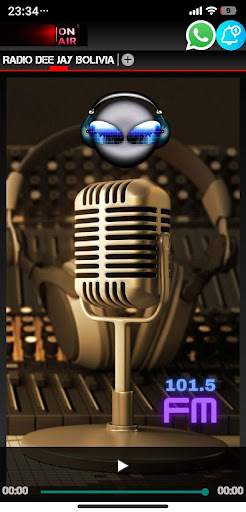 Radio bolivia 101.5 fm Screen 2