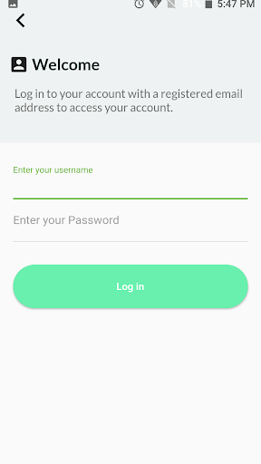 My Business App Screen 2