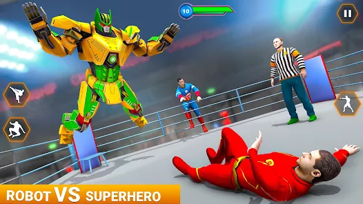 Foresee Ægte dump Real Robot Fighting Games 3D - Apps on Google Play