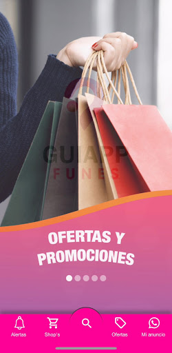 Android application GuiApp Funes screenshort