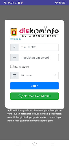 Perjadin Banjarbaru Screen 2