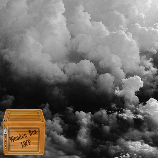black cloud wallpaper logo
