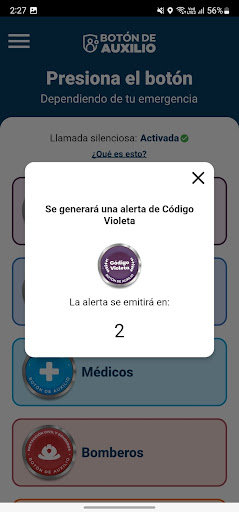 Botón de Auxilio Escudo Urbano Screen 3
