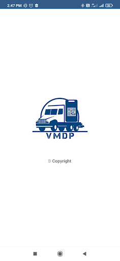 Android application Vehicle Movement Digi Pass screenshort