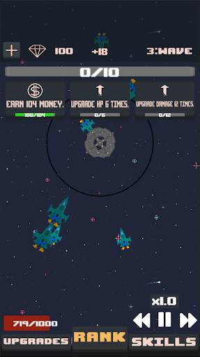 Idle Spacecraft Defence Screen 2