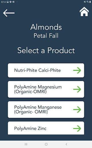 Verdesian Crop Guide Screen 3