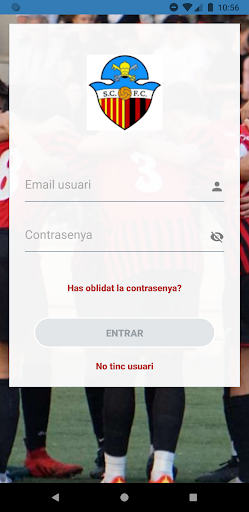 Android application SANT CUGAT F.C. screenshort