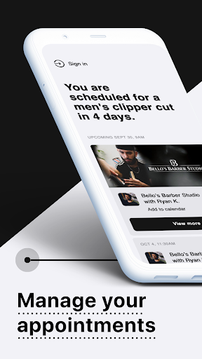 Bellos Barber Studio Screen 2