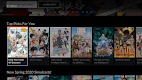 screenshot of Crunchyroll