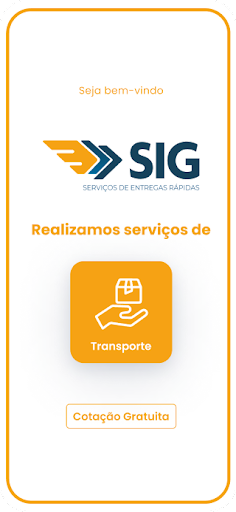 Android application Sig Serviços - Profissional screenshort
