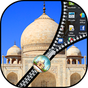 Taj Mahal Zipper Screen