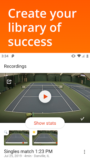 track.tennis — video and stats