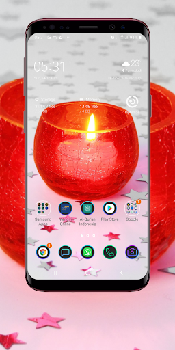 Android application Candle Light Wallpaper screenshort