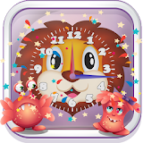 Cute Monsters Teach Time icon