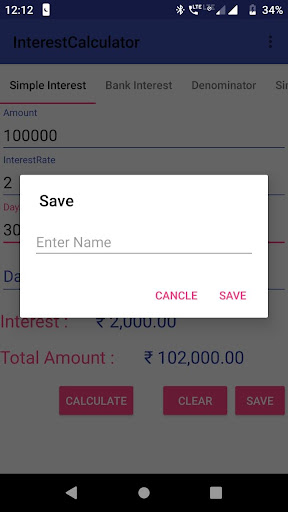 Interest Calculator Screenshot 3 - AppWisp.com
