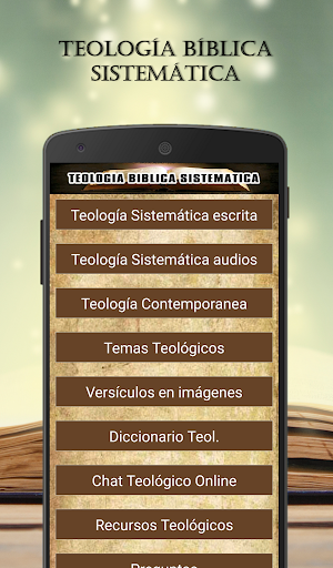 Android application Teología Bíblica Sistemática screenshort