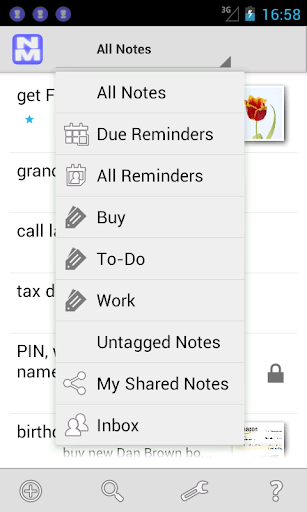 Note Monger - take notes Screen 3