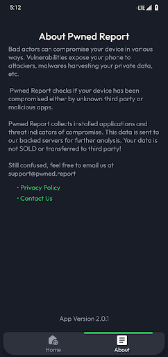 Pwned Report: Scan Your Device