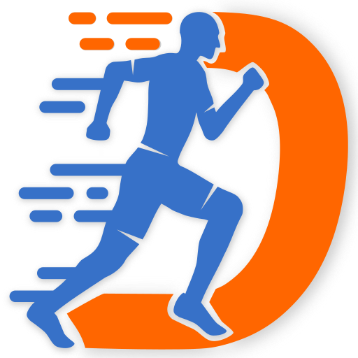 Walking, Running, Cycling App logo