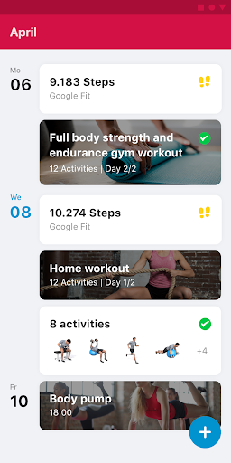 AquaFit Screen 2