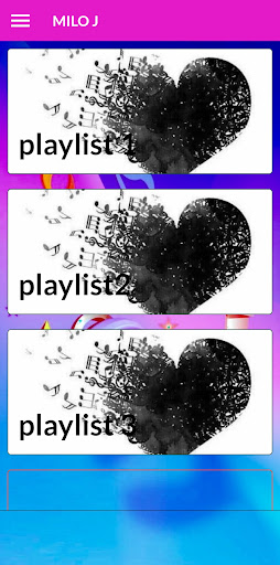 Canciones de MILO J Screen 2
