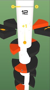 Spiral Jump And Fall Game Screenshot