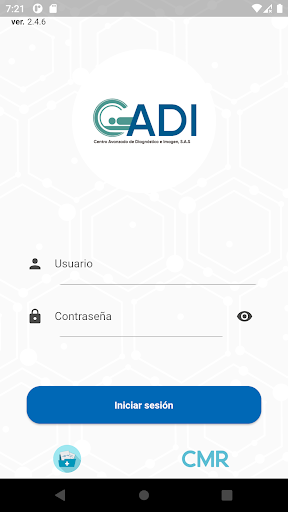 Android application EMESALUD CADI screenshort