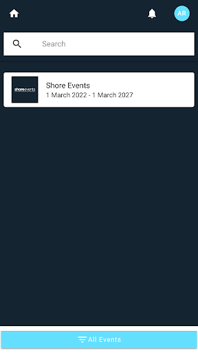 Android application SE Event Apps screenshort