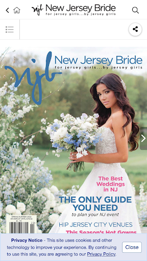 Android application New Jersey Bride Magazine screenshort