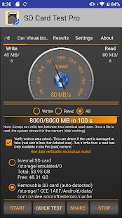 SD Card Test Pro Screenshot