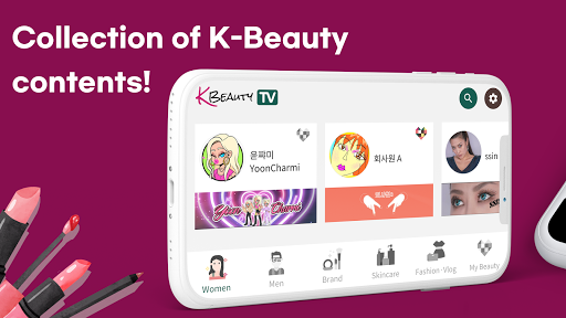 Android application K- Beauty TV: Video Collection screenshort