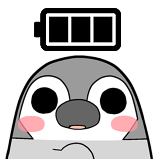 Battery widget Pesoguin logo