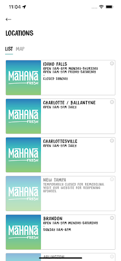 Mahana Fresh Screen 2