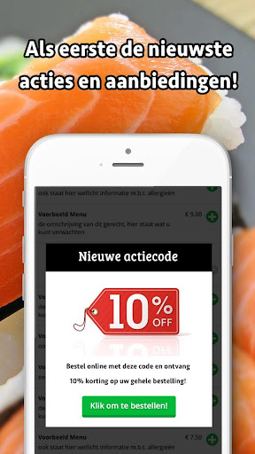 Samurai Sushi Zaanstad Screen 2