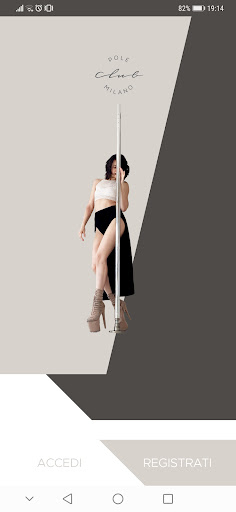Android application Pole Club Milano screenshort