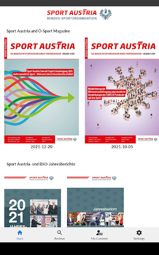 Sport Austria Publikationen Screen 3