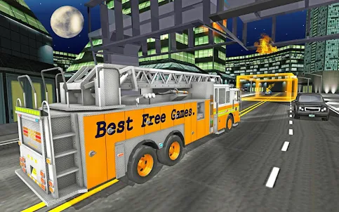 Fire Truck Rescue Driving Sim